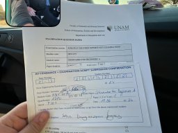 10.06. Oshiwambo-Klausur: done 