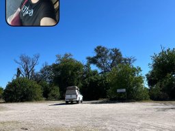 12.06. Nach einer abenteuerlichen Fahrt im Camp angekommen 